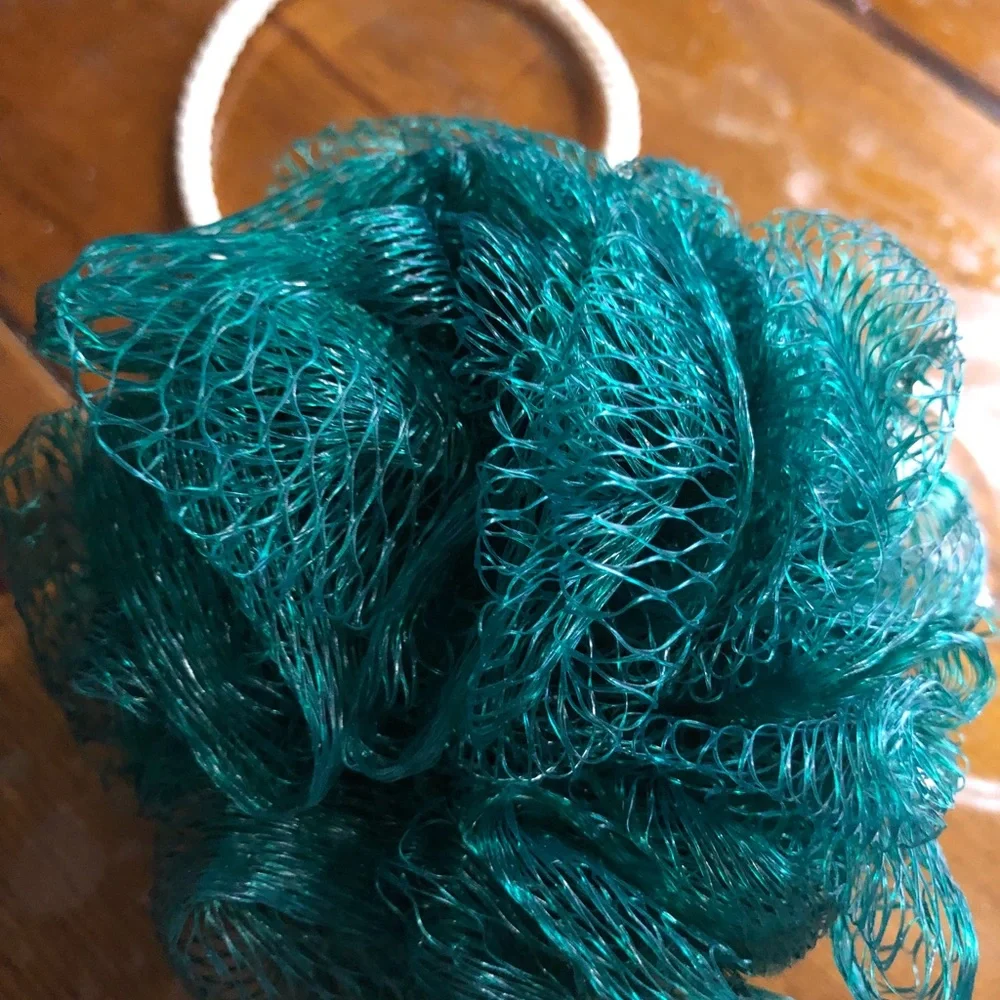 Green Loofah Bath Set